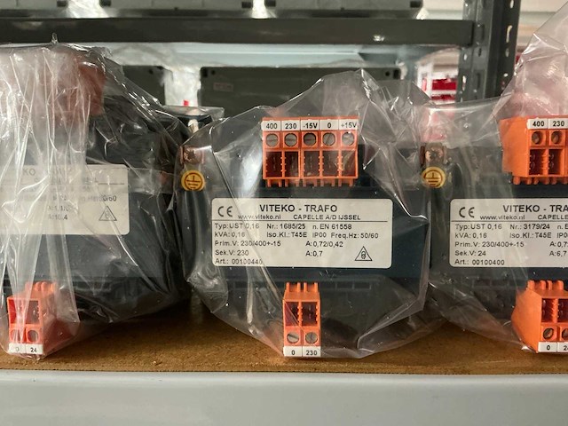 Partij diverse trafo transformatoren (15x) - afbeelding 11 van  12
