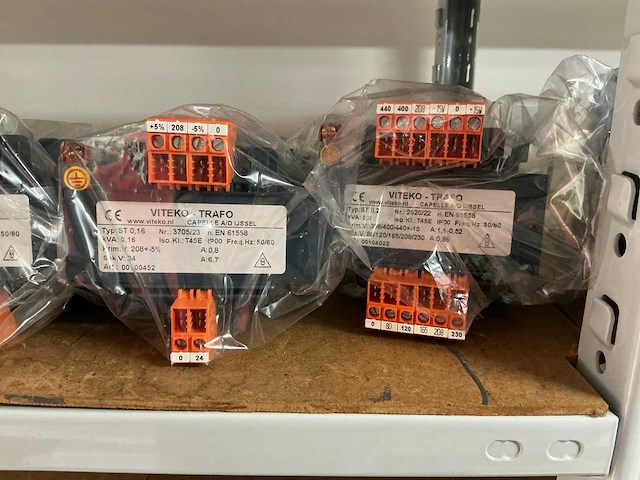 Partij diverse trafo transformatoren (17x) - afbeelding 5 van  9