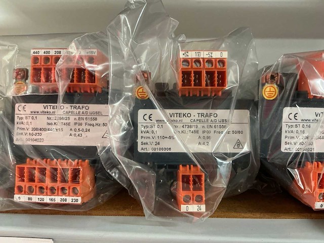 Partij diverse trafo transformatoren (17x) - afbeelding 7 van  9