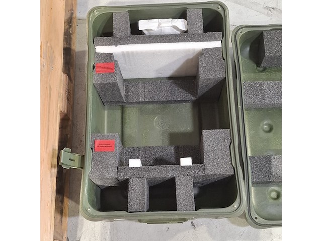 Partij diverse transportkisten en koffers - afbeelding 3 van  5