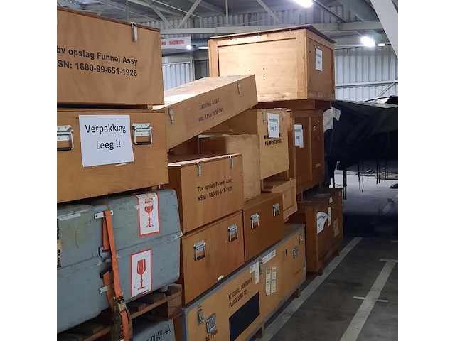 Partij diverse transportkisten - afbeelding 2 van  11