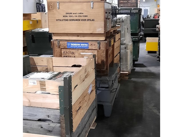 Partij diverse transportkisten - afbeelding 7 van  11
