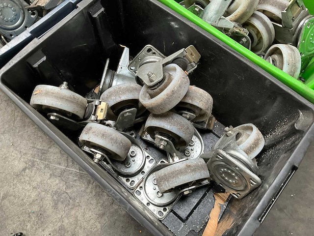 Partij diverse transportwielen - afbeelding 3 van  6