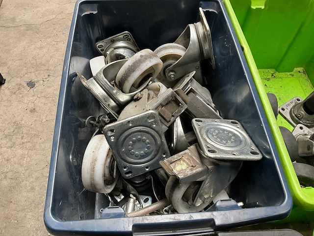 Partij diverse transportwielen - afbeelding 6 van  6