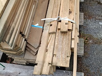 Partij diverse tuinhout producten en tuinhout - afbeelding 5 van  11