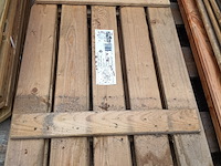 Partij diverse tuinhout producten en tuinhout - afbeelding 10 van  11