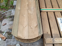 Partij diverse tuinhout producten en tuinhout - afbeelding 11 van  11