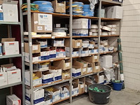 Partij diverse tunnelblokken, celband en , rasterblokken