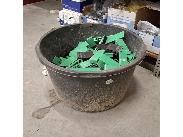 Partij diverse tunnelblokken, celband en , rasterblokken - afbeelding 21 van  60