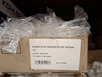 Partij diverse tunnelblokken, celband en , rasterblokken - afbeelding 40 van  60