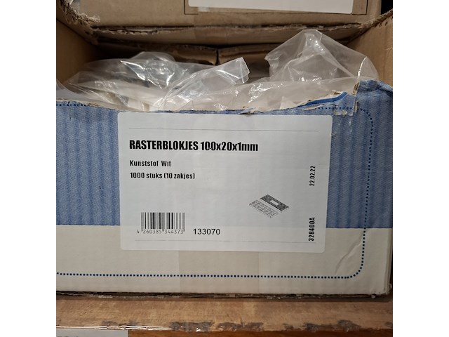 Partij diverse tunnelblokken, celband en , rasterblokken - afbeelding 42 van  60