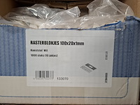 Partij diverse tunnelblokken, celband en , rasterblokken - afbeelding 42 van  60