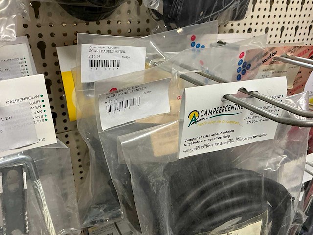 Partij diverse tv kabels en antennes - afbeelding 2 van  16