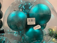 Partij diverse unbreakable&seamless kerstballen d10cm 9/tube (64 tubes) - afbeelding 2 van  11