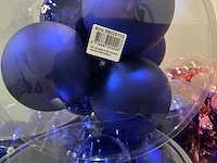 Partij diverse unbreakable&seamless kerstballen d10cm 9/tube (64 tubes) - afbeelding 10 van  11