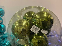 Partij diverse unbreakable&seamless kerstballen d10cm 9/tube (64 tubes) - afbeelding 11 van  11