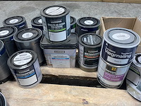 Partij diverse verf, lak en coatings - afbeelding 3 van  14