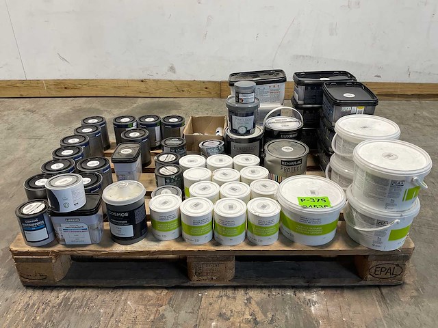 Partij diverse verf, lak en coatings - afbeelding 8 van  14