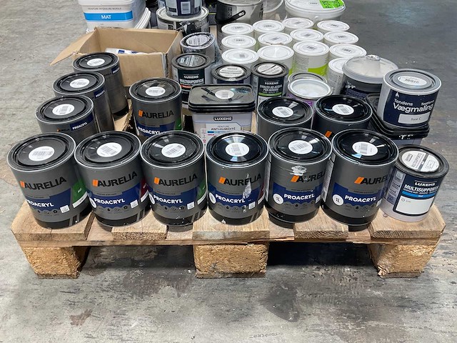 Partij diverse verf, lak en coatings - afbeelding 10 van  14