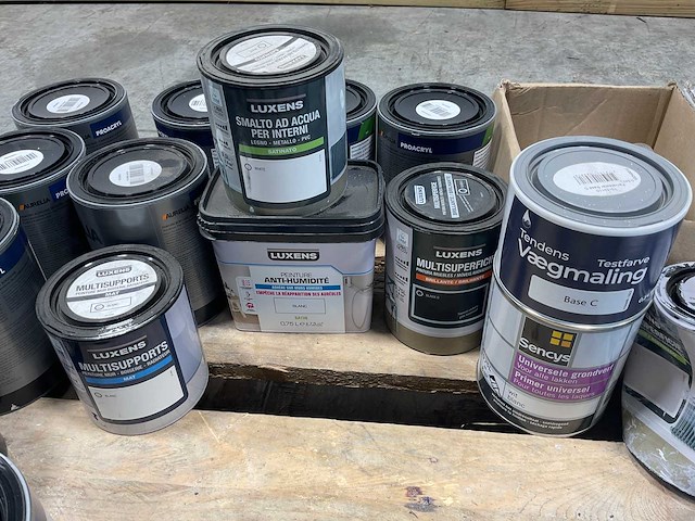 Partij diverse verf, lak en coatings - afbeelding 11 van  14