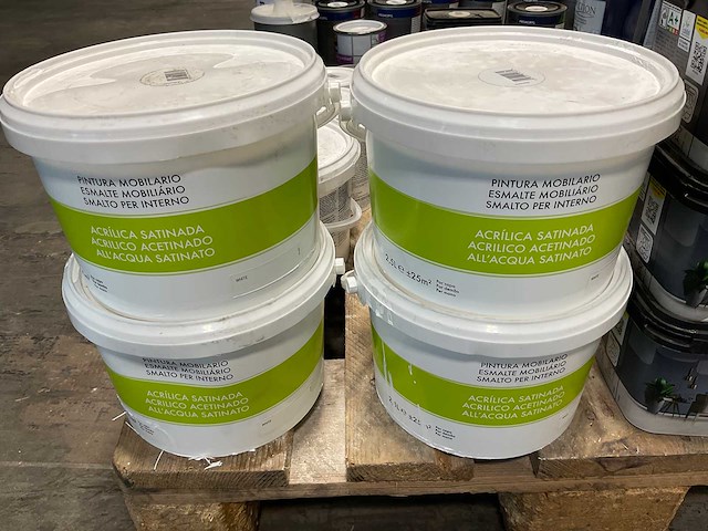 Partij diverse verf, lak en coatings - afbeelding 8 van  14