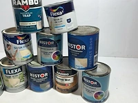 Partij diverse verfblikken - ca. 13 stuks histor, cetabever - afbeelding 4 van  4