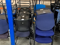 Partij diverse vergader - en kantinestoelen - afbeelding 5 van  19
