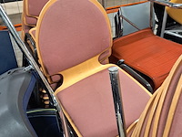 Partij diverse vergader - en kantinestoelen - afbeelding 10 van  19