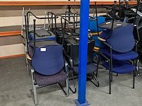 Partij diverse vergader - en kantinestoelen - afbeelding 17 van  19