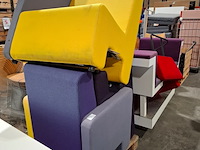 Partij diverse vergaderstoelen en banken - afbeelding 4 van  7
