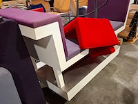 Partij diverse vergaderstoelen en banken - afbeelding 5 van  7