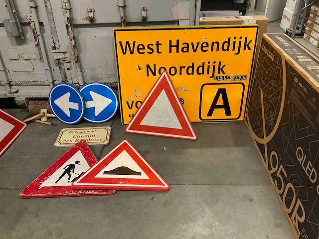 Partij diverse verkeersborden (23x) - afbeelding 2 van  3