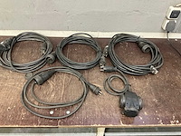 Partij diverse verlengkabels (5x) - afbeelding 1 van  7