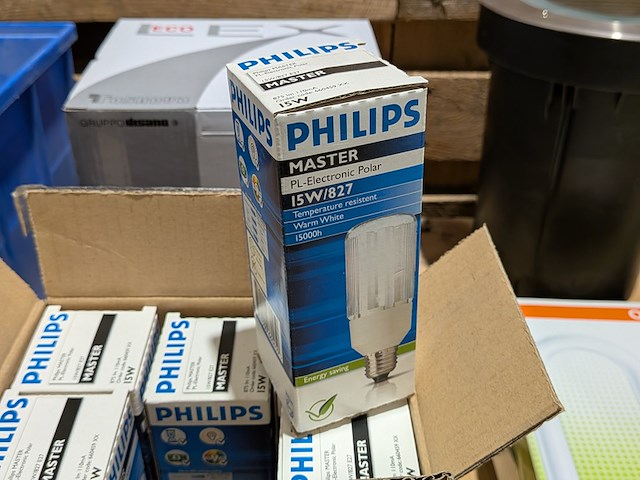 Partij diverse verlichting, o.a. sylvania, osram en philips - afbeelding 5 van  25
