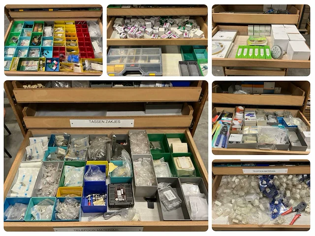 Partij diverse verlichting/gereedschap/installatie benodigdheden - afbeelding 1 van  45