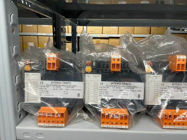 Partij diverse viteko trafo transformatoren (17x) - afbeelding 2 van  10