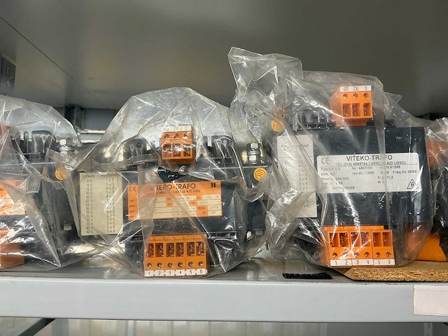 Partij diverse viteko trafo transformatoren (17x) - afbeelding 4 van  10