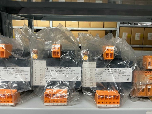 Partij diverse viteko trafo transformatoren (17x) - afbeelding 10 van  10