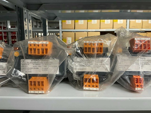 Partij diverse viteko trafo transformatoren (21x) - afbeelding 3 van  9