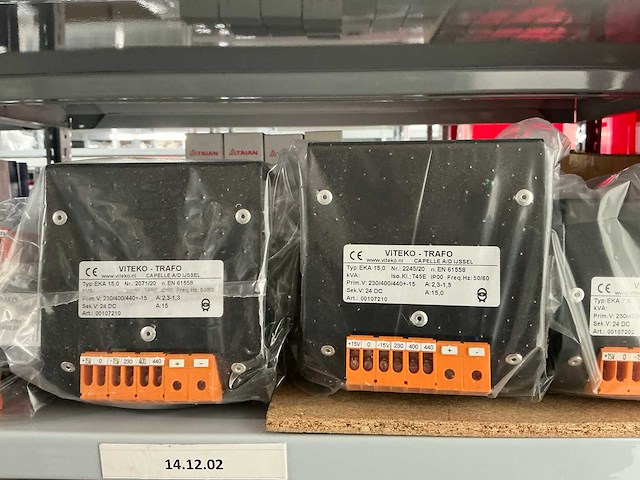 Partij diverse viteko trafo transformatoren (34x) - afbeelding 19 van  19