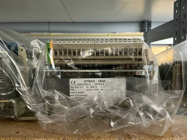 Partij diverse viteko trafo transformatoren (7x) - afbeelding 4 van  8