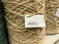Partij diverse vivant flaxcord natural twine 100% jute 1kg per rol (37x) - afbeelding 7 van  7