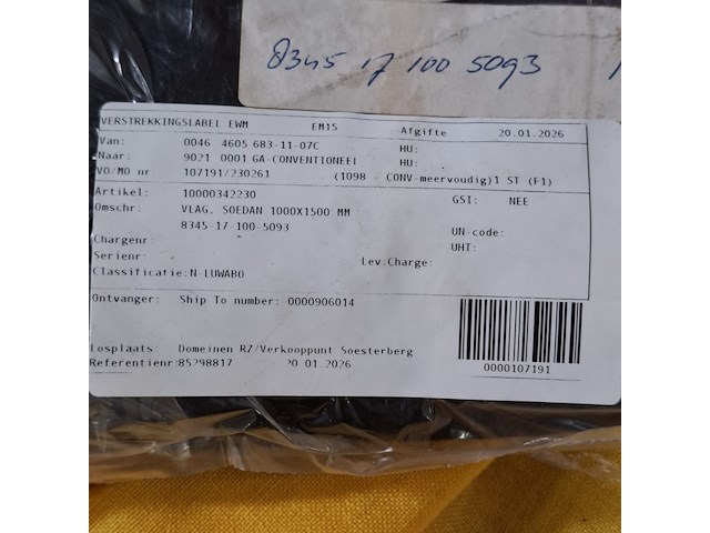 Partij diverse vlaggen - afbeelding 3 van  6