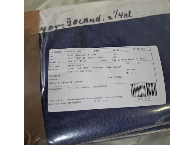 Partij diverse vlaggen - afbeelding 4 van  7