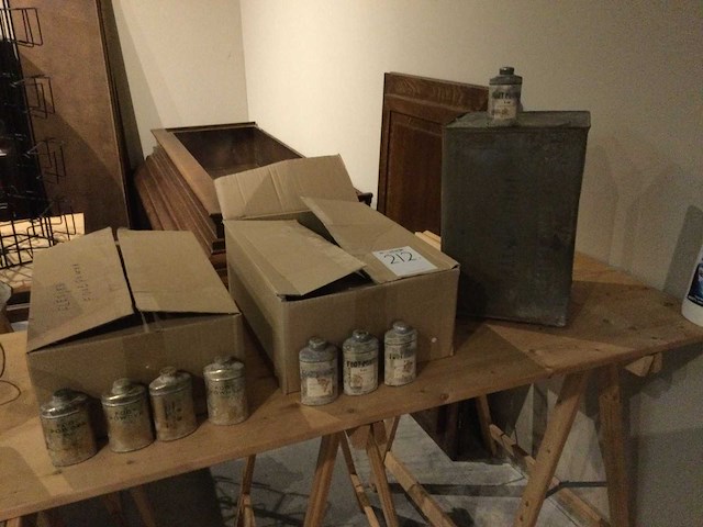 Partij diverse voetpoeder uit 2e wereldoorlog - afbeelding 1 van  4