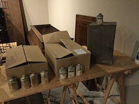 Partij diverse voetpoeder uit 2e wereldoorlog - afbeelding 1 van  4