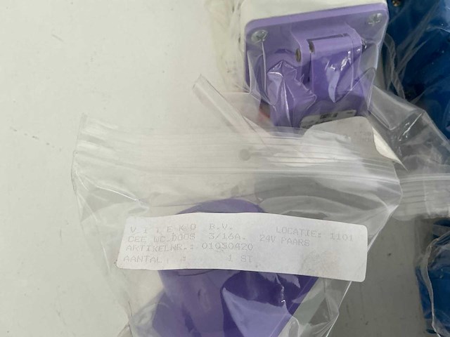 Partij diverse wand contact dozen (24x) - afbeelding 2 van  7