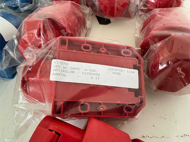 Partij diverse wand contact dozen (24x) - afbeelding 5 van  7