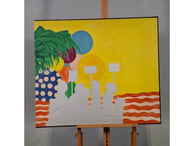Partij diverse wanddecoratie, o.a. g.h. brussier - afbeelding 12 van  17