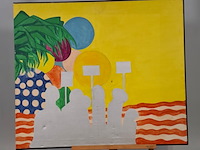 Partij diverse wanddecoratie, o.a. g.h. brussier - afbeelding 12 van  17